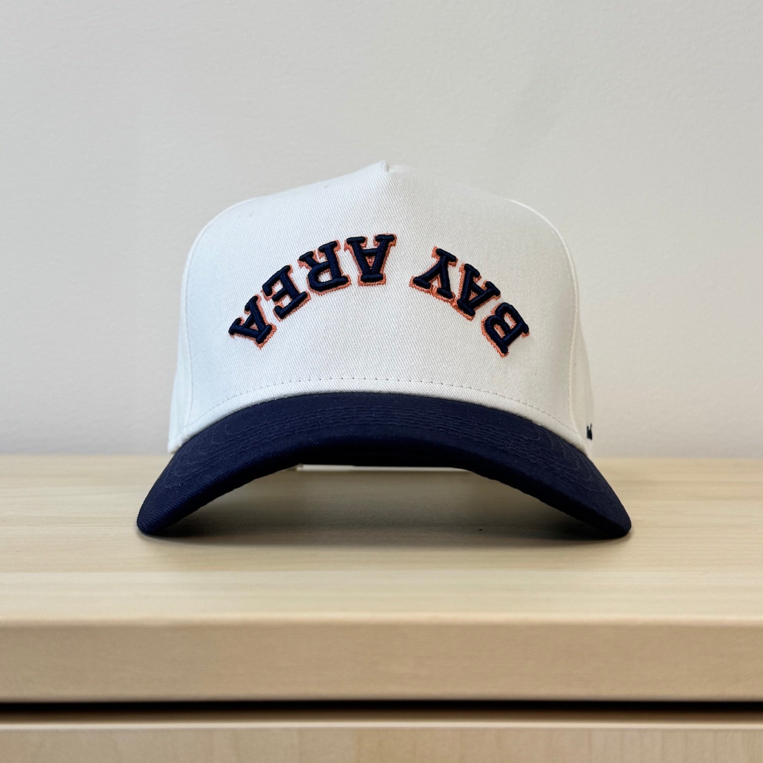 Bay Area Downside Up - Blue/Poppy Red