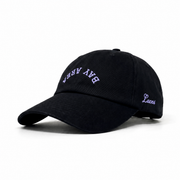 Dad Hat, Bay Area Downside Up  Black Ube