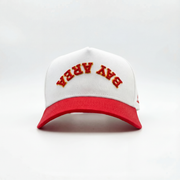 Bay Area Downside Up - Red/Gold