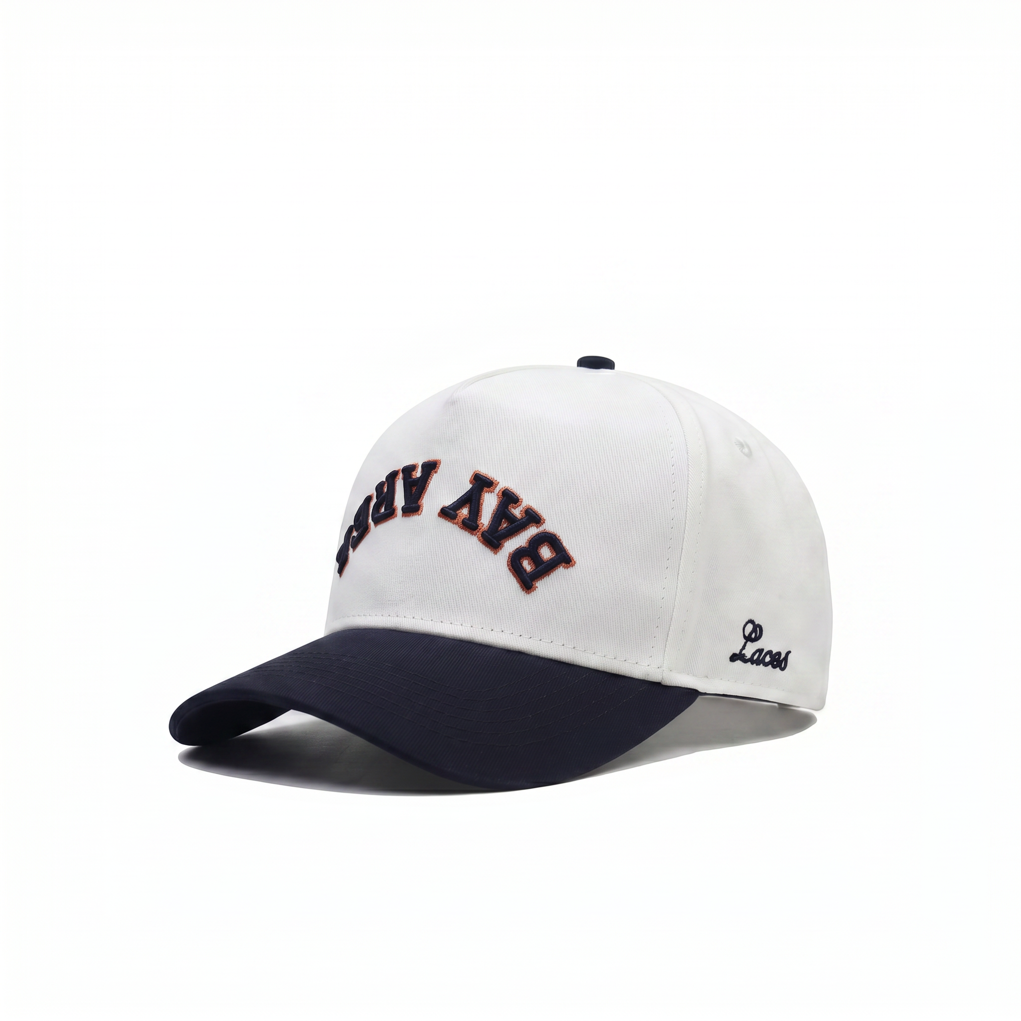 Snapback - Bay Area Downside Up - Blue/Poppy Red – LACES