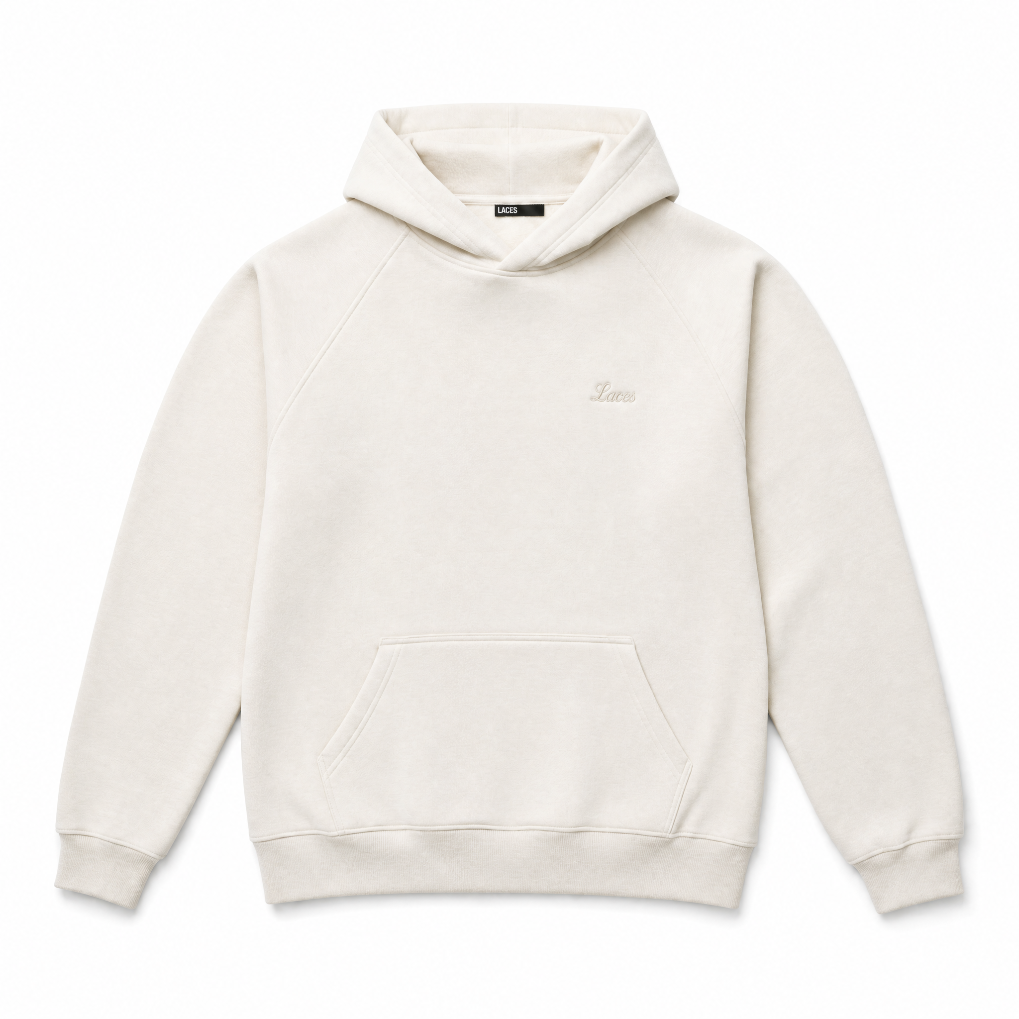 LACES Signature Hoodie - Off-White
